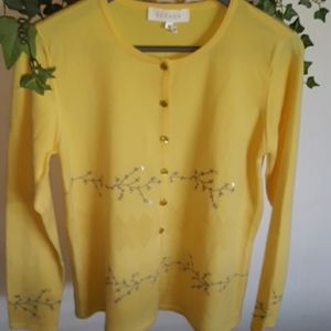 ESCADA made in Germany Button Down Sweater